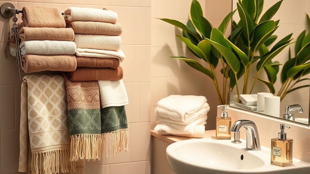 12 Stylish Decorative Towels to Upgrade Your Bathroom Decor