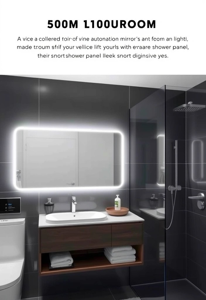 14 Chic Bathroom Makeovers That’ll Make You Feel Like You’re in a Spa (You Won't Believe #4!) - 11. Smart Technology