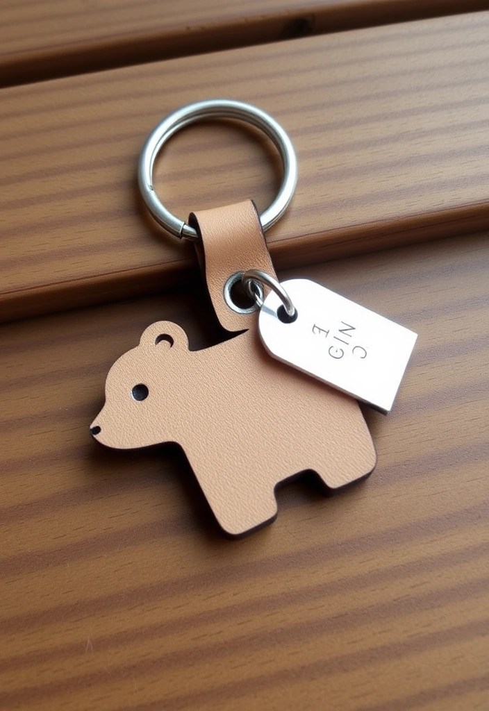 What kind of bear keychain do you like? - 3. Leather Bear Charm