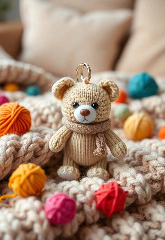 What kind of bear keychain do you like? - 4. Knitted Bear Bag Charm